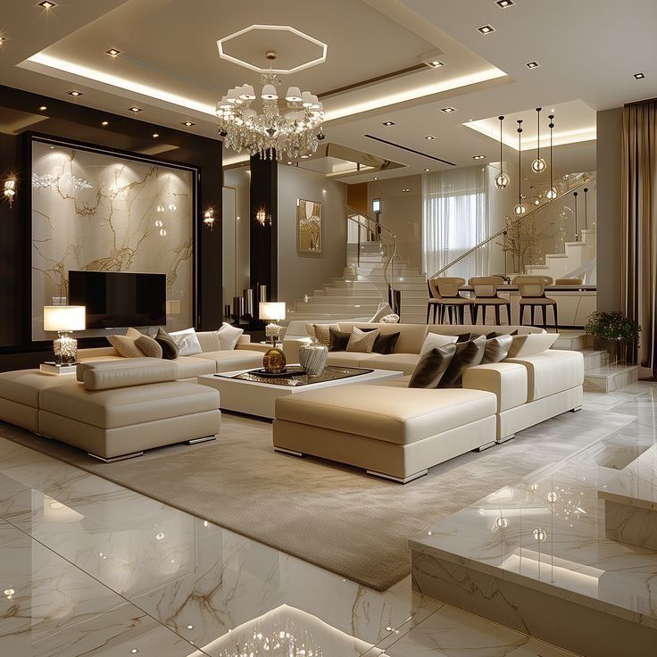 Modern office interior with clean lines